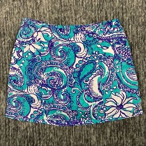 Lilly Pulitzer January Pocket Cotton Skort 0